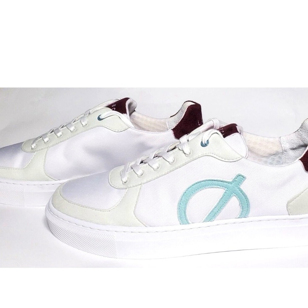Løci Seven Vegan Sneakers Size EU 43 Size 10 mens white/sage Loci